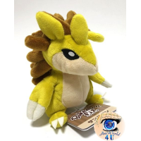 Pokemon knuffel Sandslash 13cm, Officiële Pokemon center Pokemon fit / sitting cutie 
